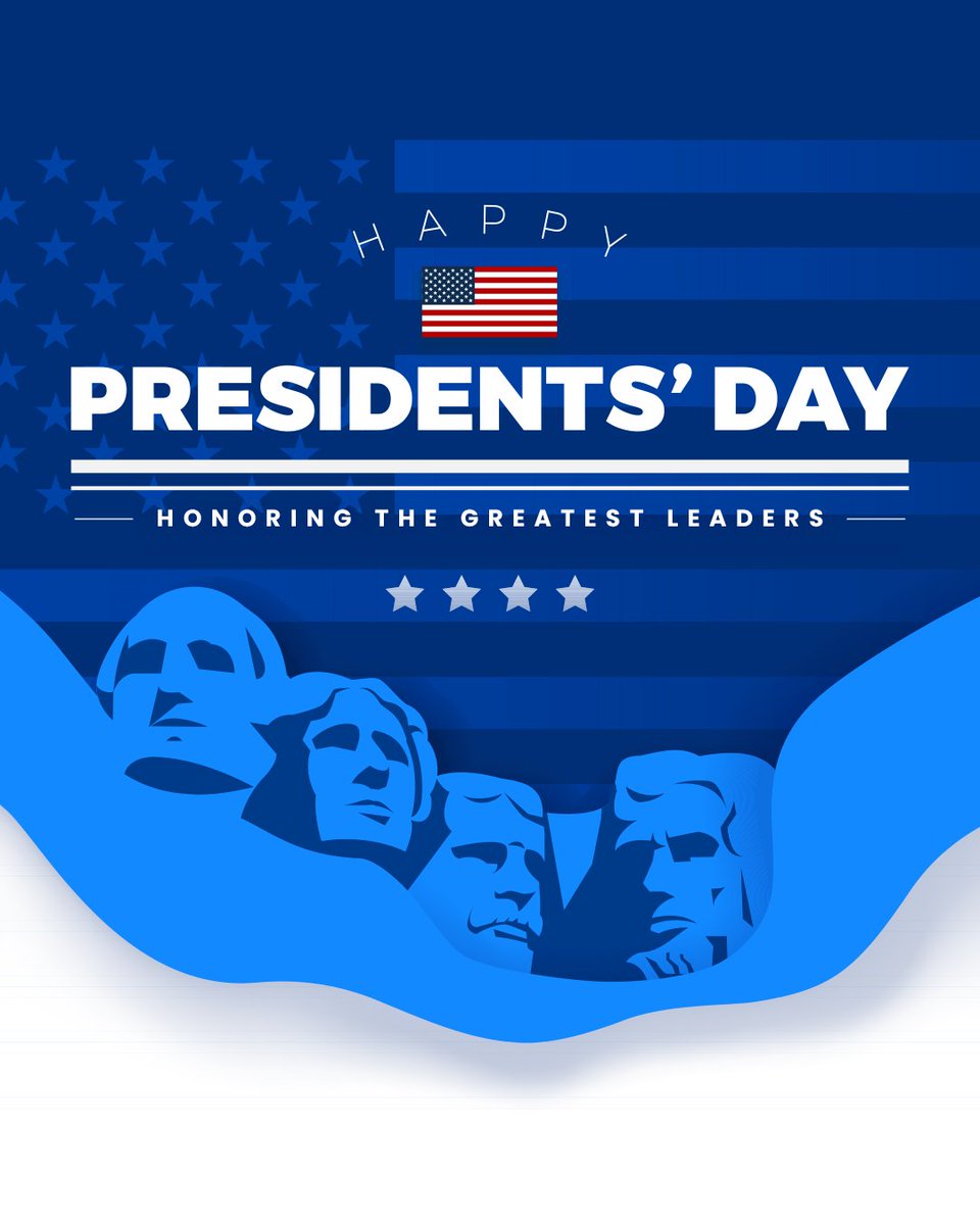 Honoring the leaders who helped shape our nation. Happy Presidents’ Day.

#PresidentsDay