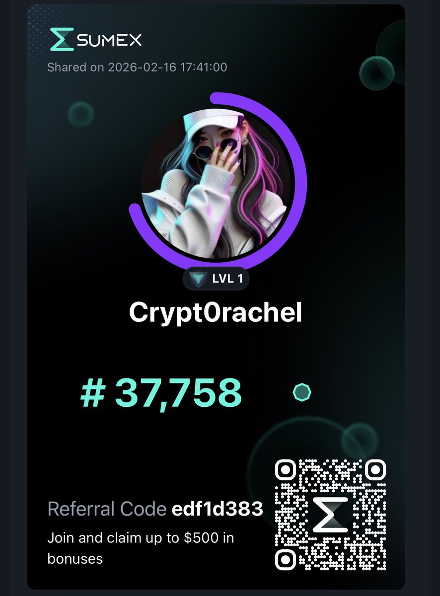 SUMEX <a href="/Sumex_Labs/">SUMEX | Web3 SuperApp</a>
just launched - and the structure looks strong.

app.sumex.io/?ref=edf1d383

One SuperApp where you connect all your exchanges, trade spot/futures, swap, automate flow and earn SP for every action.

That’s the kind of system that builds momentum fast.

36K+ users