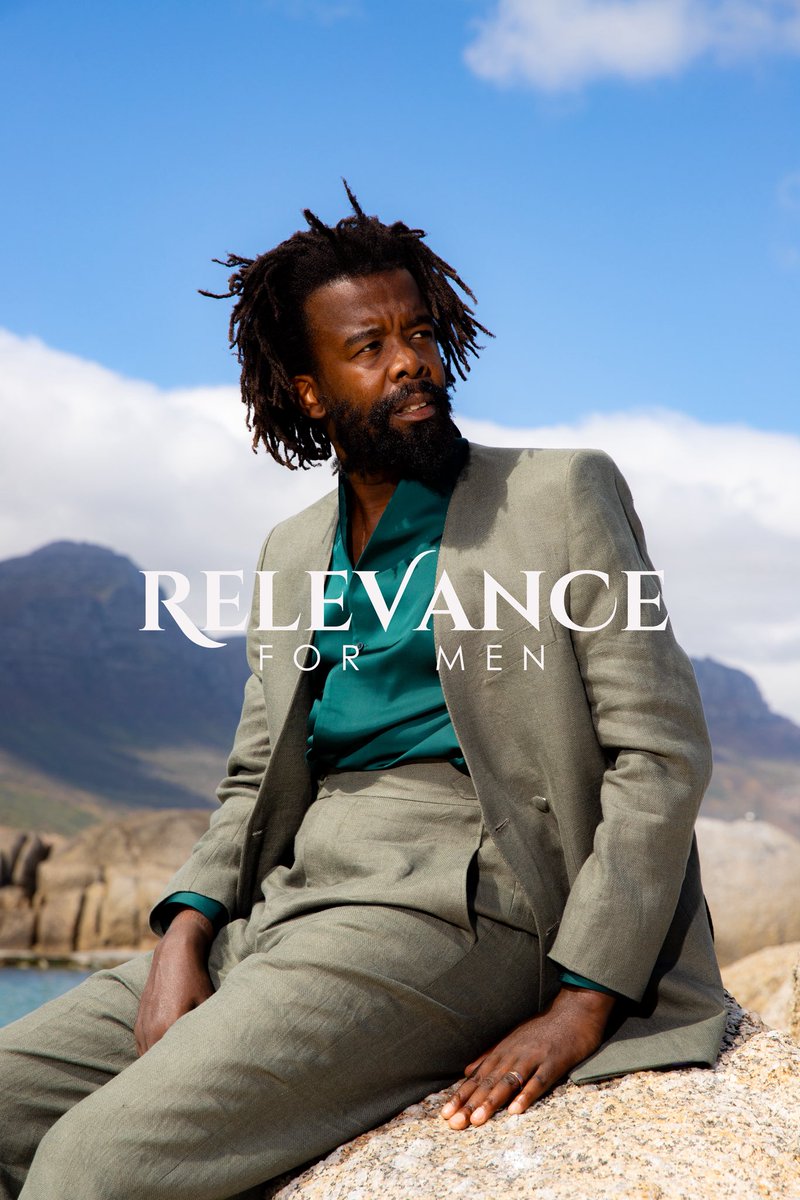 Mr. Mandisi in an Olive Green Relevance For Men Suit!