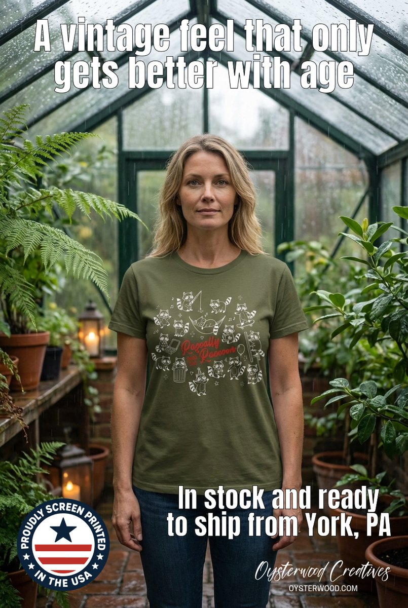 Oysterwood_'s tweet image. Storm-day uniform: Comfort Colors softness, relaxed fit, and a bold Rascally Raccoon Social Club graphic—hand screen-printed in York, PA. $21.95. #graphictee #handprinted #comfortcolors

Shop here:  oysterwood.com/product/rascal…