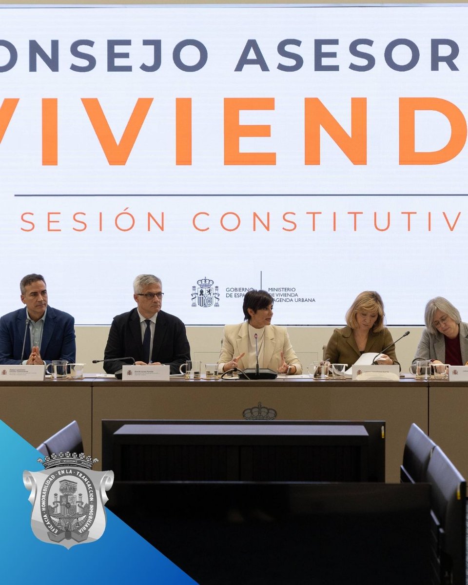 📢 El presidente Ángel Martínez León participó en la constitución del Grupo de Trabajo sobre Transparencia y Datos de Vivienda del Consejo Asesor, presidida por Inés Sandoval.

¡Voz profesional para mejorar el dato público del sector! 🏠📊

#COAPI #Vivienda