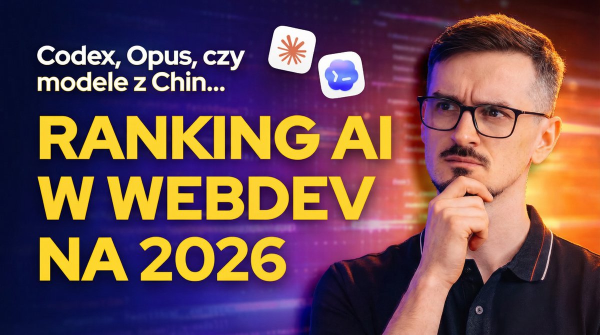 Od nagrania do publikacji (dzisiaj o 19:00) minął tydzień, a w filmie nie zmieściły się nowości z Chin 🇨🇳:

👉 <a href="/MiniMax_AI/">MiniMax (official)</a> MiniMax M2.5 - optimum ceny, jakości i stabilności działania w <a href="/opencode/">OpenCode</a> 

👉 <a href="/Zai_org/">Z.ai</a> GLM 5 - na papierze najlepsze efekty, ale masa problemów na poziomie