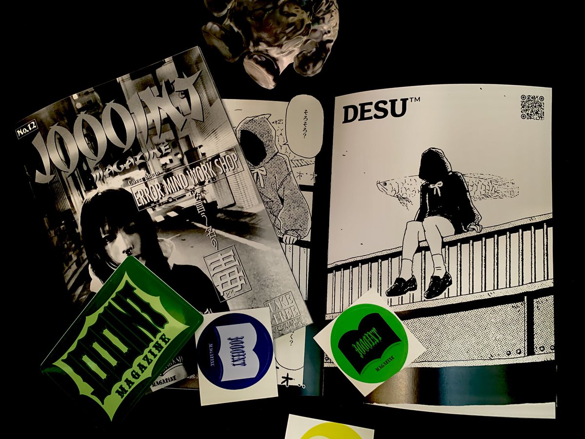 JOOOINT MAGAZINE No.12 サンプルいただきましたー
見開き2ページ使わせてもらってます✌️
<a href="/JOOOINT_mag/">JOOOINT</a>