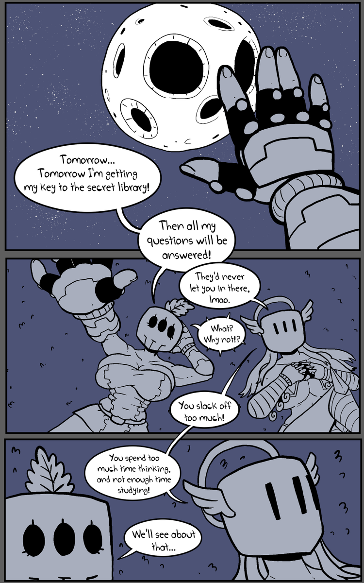 AmyTriangle's tweet photo. Swordwomans team reward for 250 members was a comic here are the panels, fun fact only the first three was for the reward the last 2 were to add more lore to her character. (last page in comments) https://t.co/hckXiXvFqC
