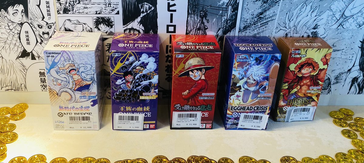 ⭐️トレカ道楽 仙台駅前アーケード店⭐️ 現在のショーケースの状況