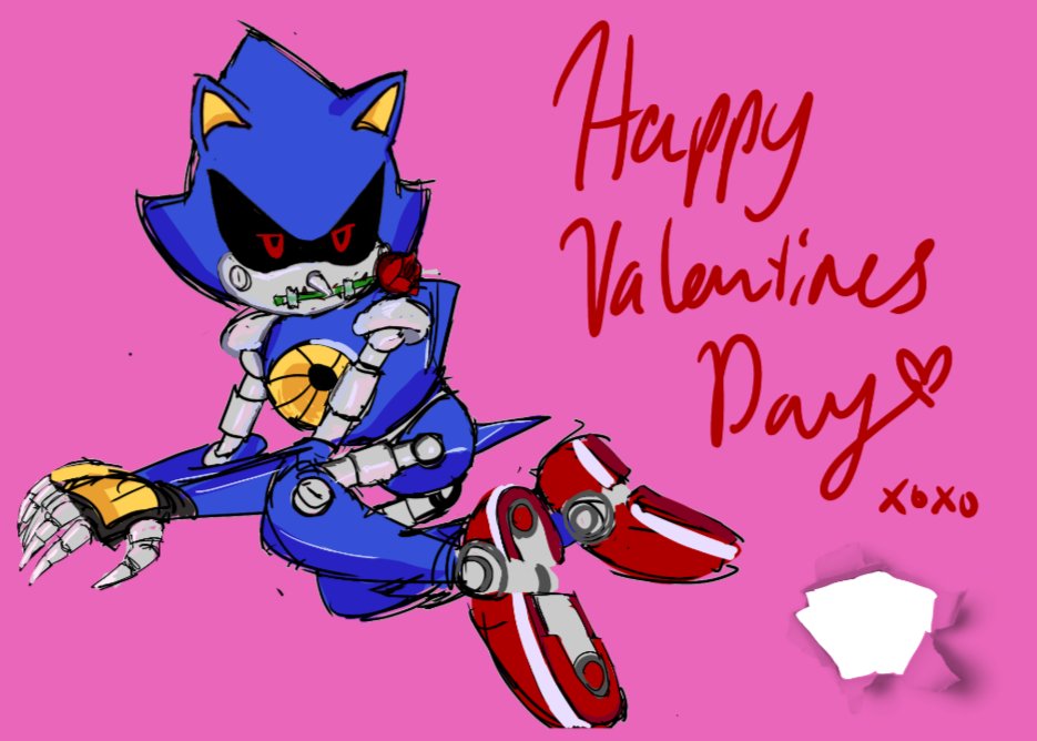 korbix97225's tweet photo. He was instructed to kiss each card, but tore holes through each one with his nose instead #MetalSonic https://t.co/Yuhbcvnqd0