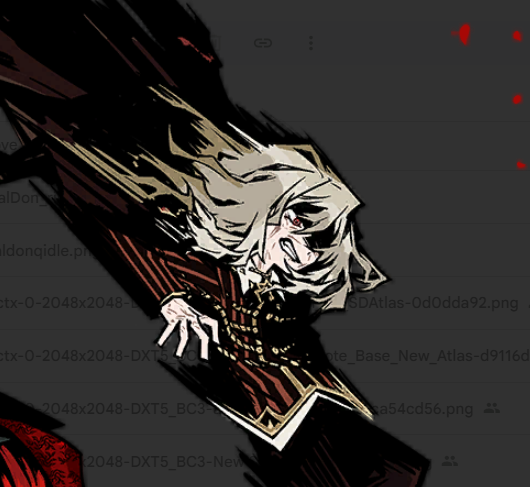 i was looking through the files and oh my god i found this sprite of papa donqui