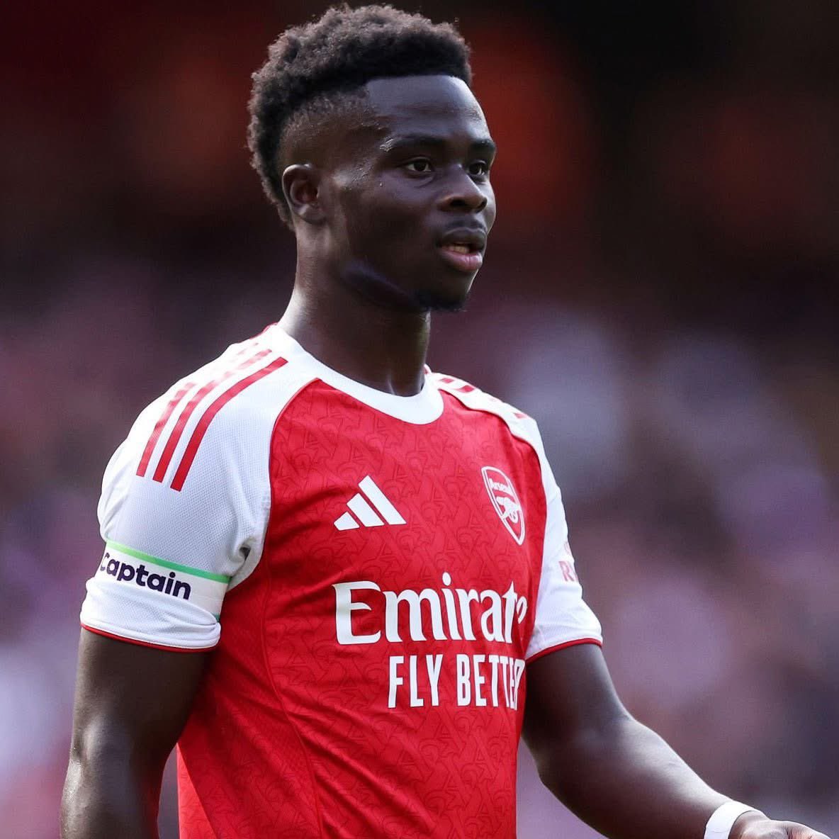 Bukayo Saka can even play very well in the midfield if given time