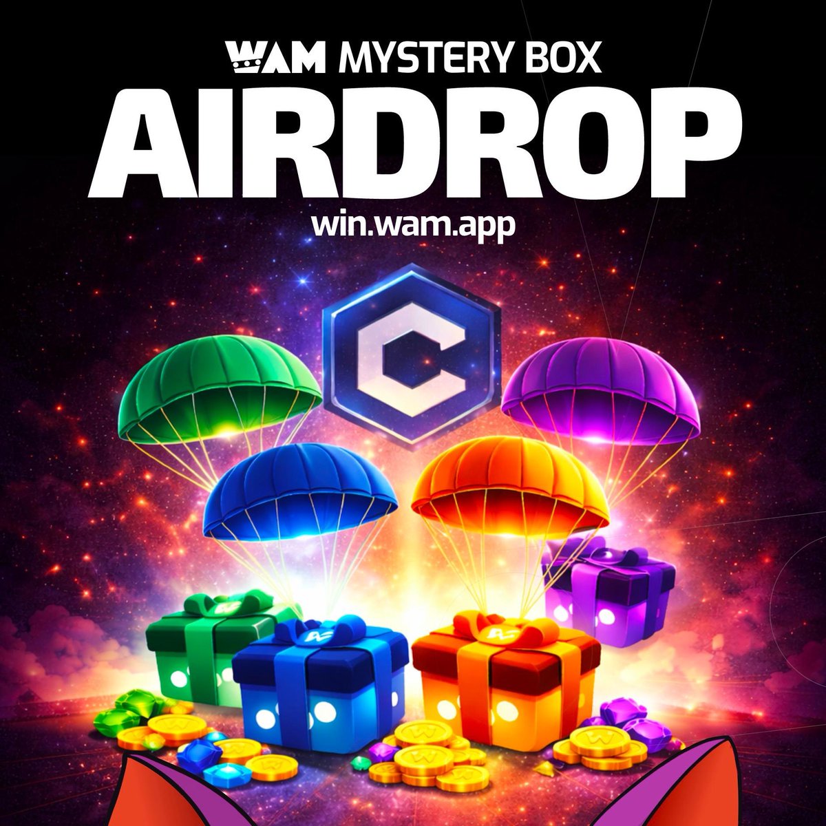 playWAM's tweet image. 🎁 WAM MYSTERY BOX AIRDROP ON CRONOS

⏳ 5 DAYS ONLY

We’re airdropping WAM Mystery Boxes on @CronosApp to the first 100 wallets 🔥

How to qualify:

1️⃣ Repost this post
2️⃣ Drop your Cronos wallet address in the comments

Every Mystery Box includes:
✅ On-chain assets 
✅…