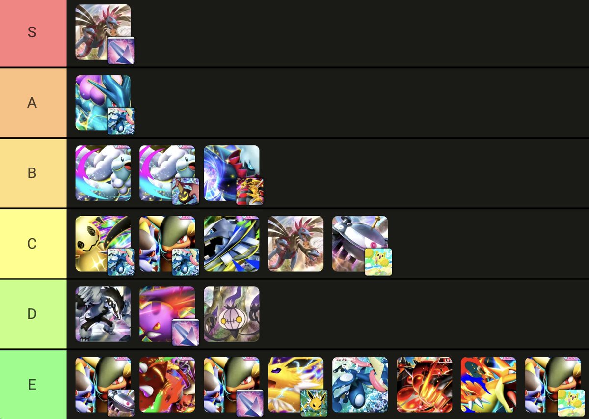 ポケポケ最強デッキ速報 tweet media