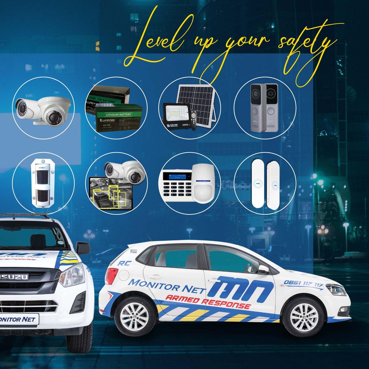 monitor_net's tweet image. Round-the-clock protection.

We specialise in keeping family homes, rental properties, and commercial businesses secure at all times. We’ll tailor a security solution that fits your site, budget, and expectations.

📧 sales@monitornet.co.za
📞 060 929 7242

#MonitorNetSecurity