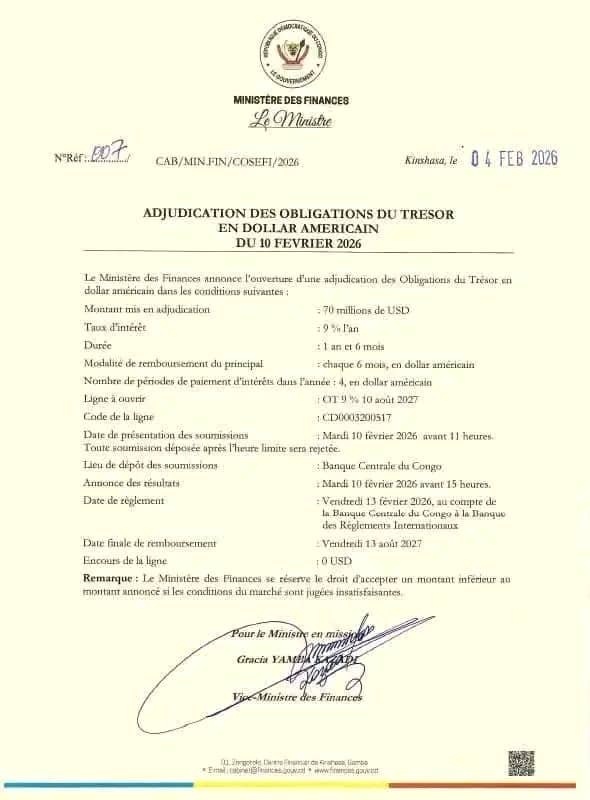 Depuis 2023, je disais que les finances du pays n'allaient pas bien et que le Ministre des finances de l'époque Sieur Nicolas Kazadi <a href="/nskazadi/">Nicolas Kazadi</a> devait dire la vérité au Président de la République <a href="/fatshi13/">Félix A. Tshisekedi</a>. Je m'étais fais insulter, calomnier, diffamer, injurier par des larbins à