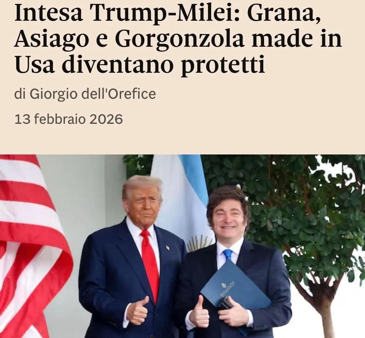 Siamo felici perché i nostri amici carissimi sono sempre pronti a mettersi  d'accordo per fare i nostri interessi.