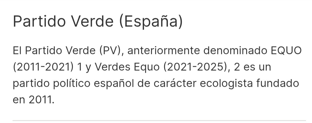 #LaHora16F también existe el partido @VerdesEquo, el #PartidoVerde de 🇪🇸