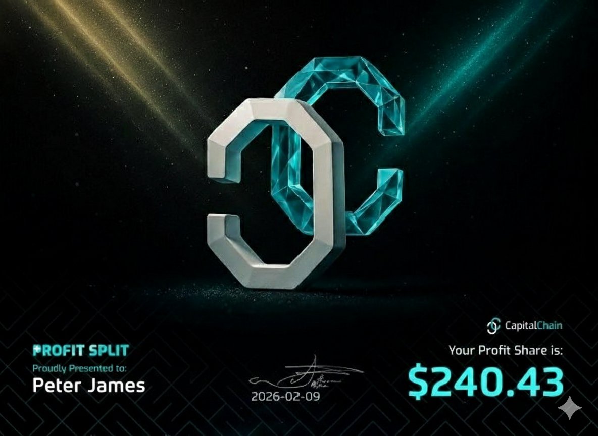 <a href="/theCapitalChain/">Capital Chain</a>  My was payout approved from @capitalchain firm.
If you're not trading with this firm in 2026 trust me you are playing!!! 
Very clear rules