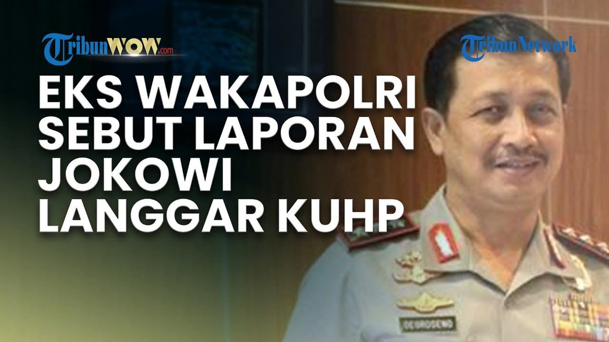TANGKAP, ADILI JOKOWI DAN MAKZULKAN GIBRAN...

BIANG KEROK KRIMINALISASI PARA TOKOH DAN AKTIVIS DI INDONESIA....‼️

#KapolriGantiJokowiDiBui
#KapolriGantiJokowiDiBui
🆘🆗