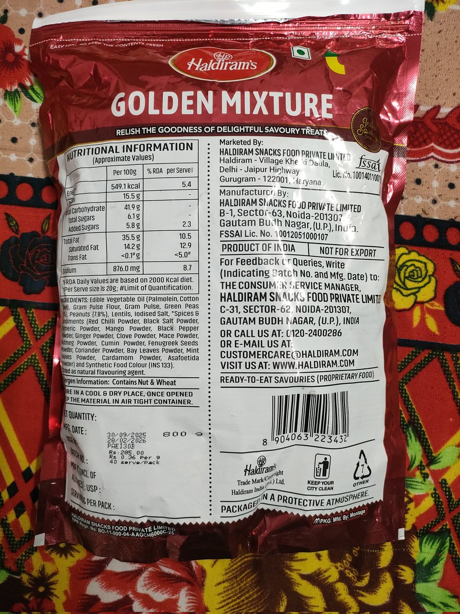 ig_ashu_5's tweet photo. @JioMart_Support @JioMart what a pathetic service. First your app doesn't have a complaint option. Second, after having in direct conversation for 3 days on X for returning to be an expired product, still you guys are not able to resolve my issue!
Pathetic service from your side. https://t.co/6ZY8VibMWU