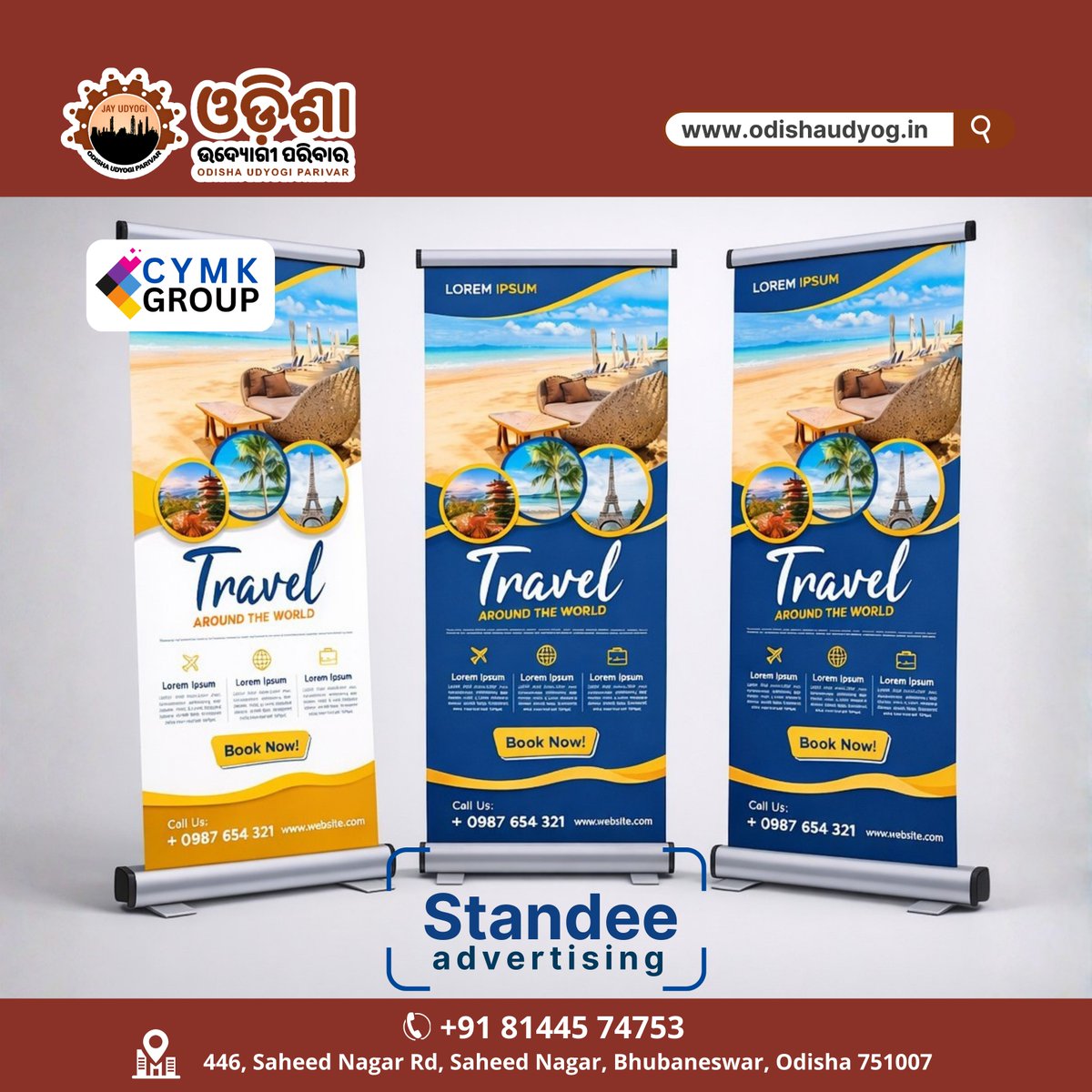 OdishaUdyogi's tweet image. Make your brand unmissable with CYMK Group – your one-stop solution for
Billboard Advertising, Event Advertising, Standee Branding &amp;amp; Flex Banner Printing (All Sizes).

#CYMKGroup #EventAdvertising #BillboardAds #FlexBannerPrinting #StandeeAdvertising #OutdoorAdvertising