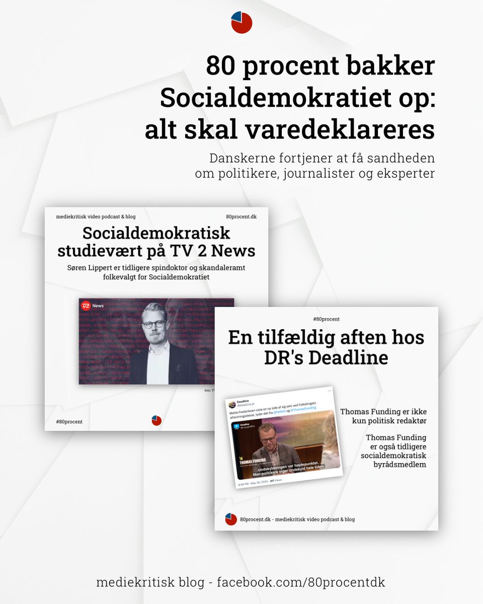 80 procent - mediekritisk video podcast & blog tweet media