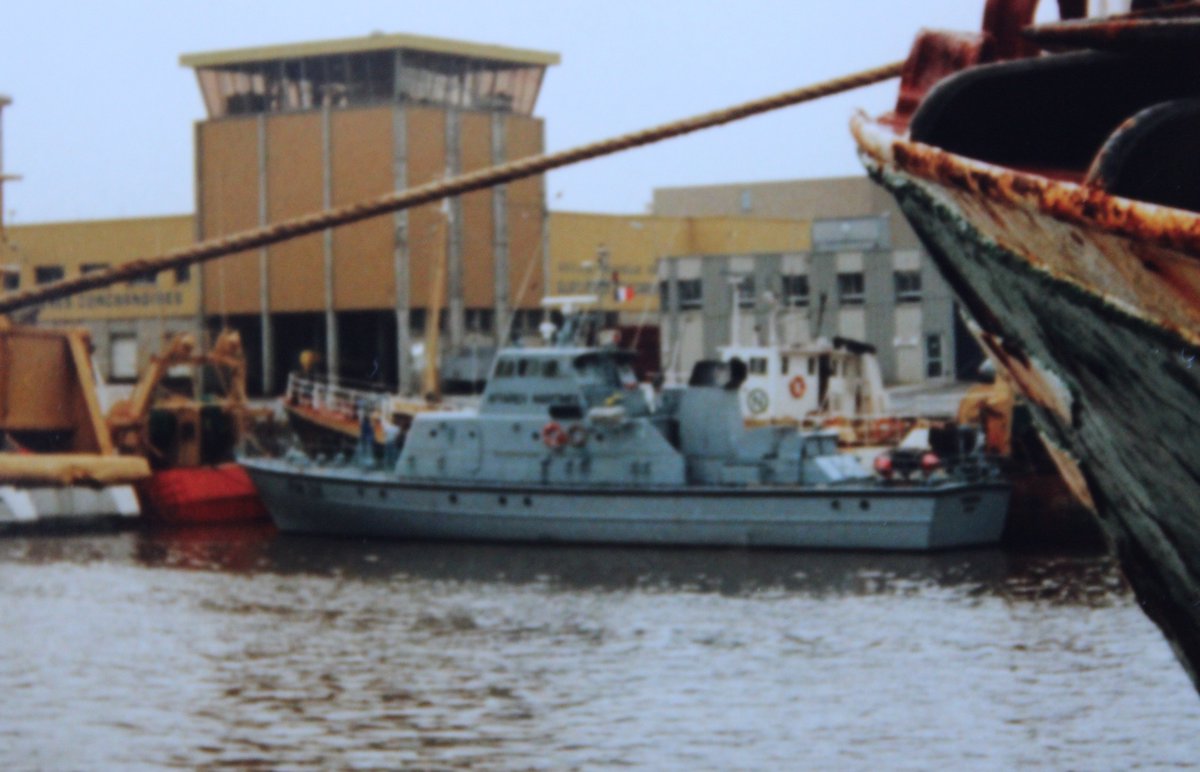 Forbin Class Concarneau 7/7/91 Maritime Police Patrol Craft Tourne Pierre (PM28 ...