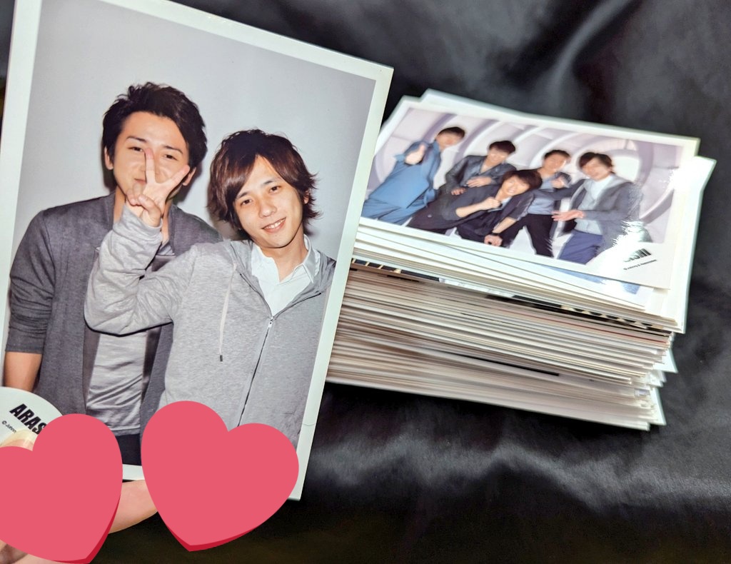 🌟入荷情報🌟 嵐 公式写真 1枚50円〜のサブスク販売コーナーに追加しま