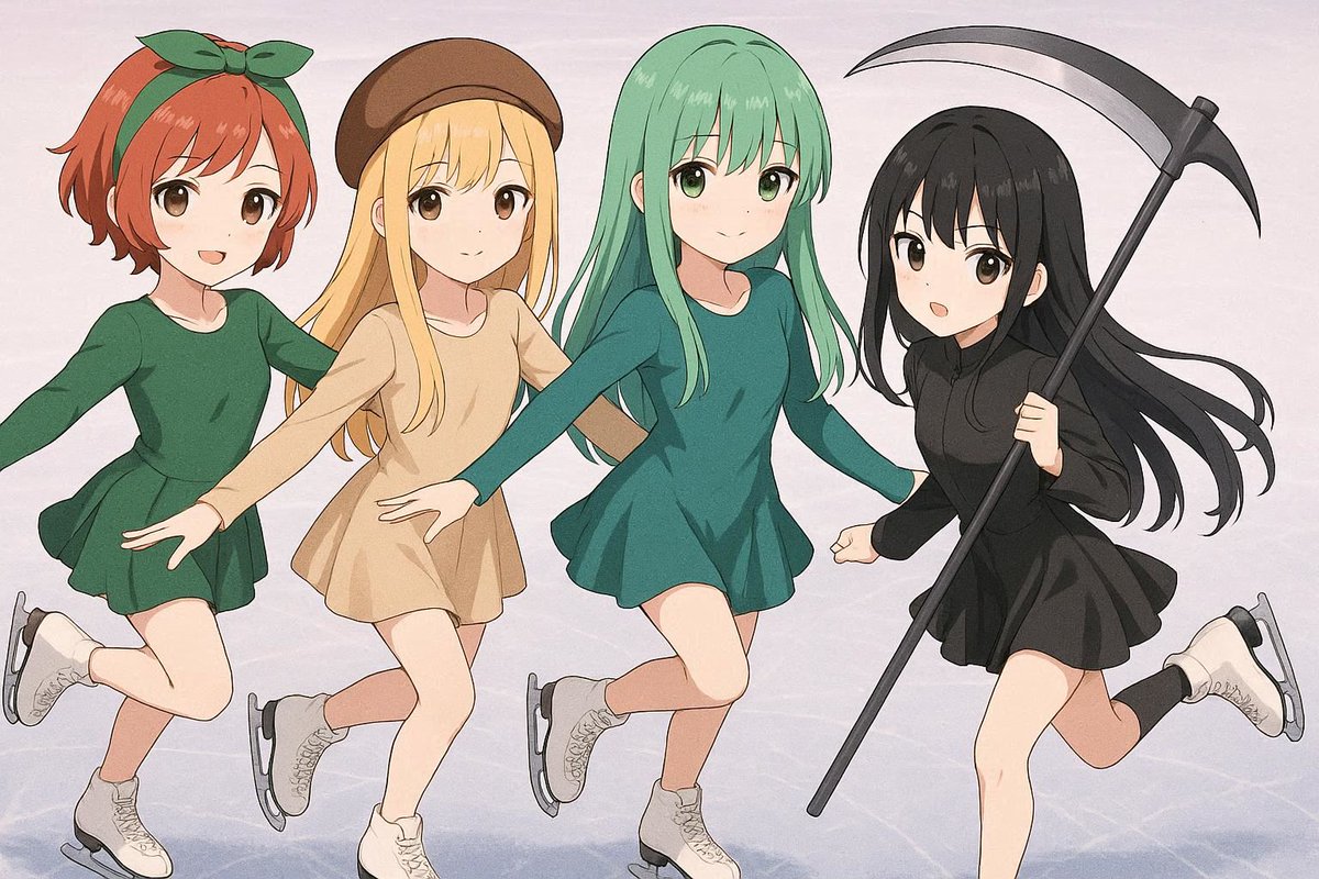 Lico_Wood @NZXWPGc5O5Gxy1r @sihouetteiinkai フィギュアスケート…の