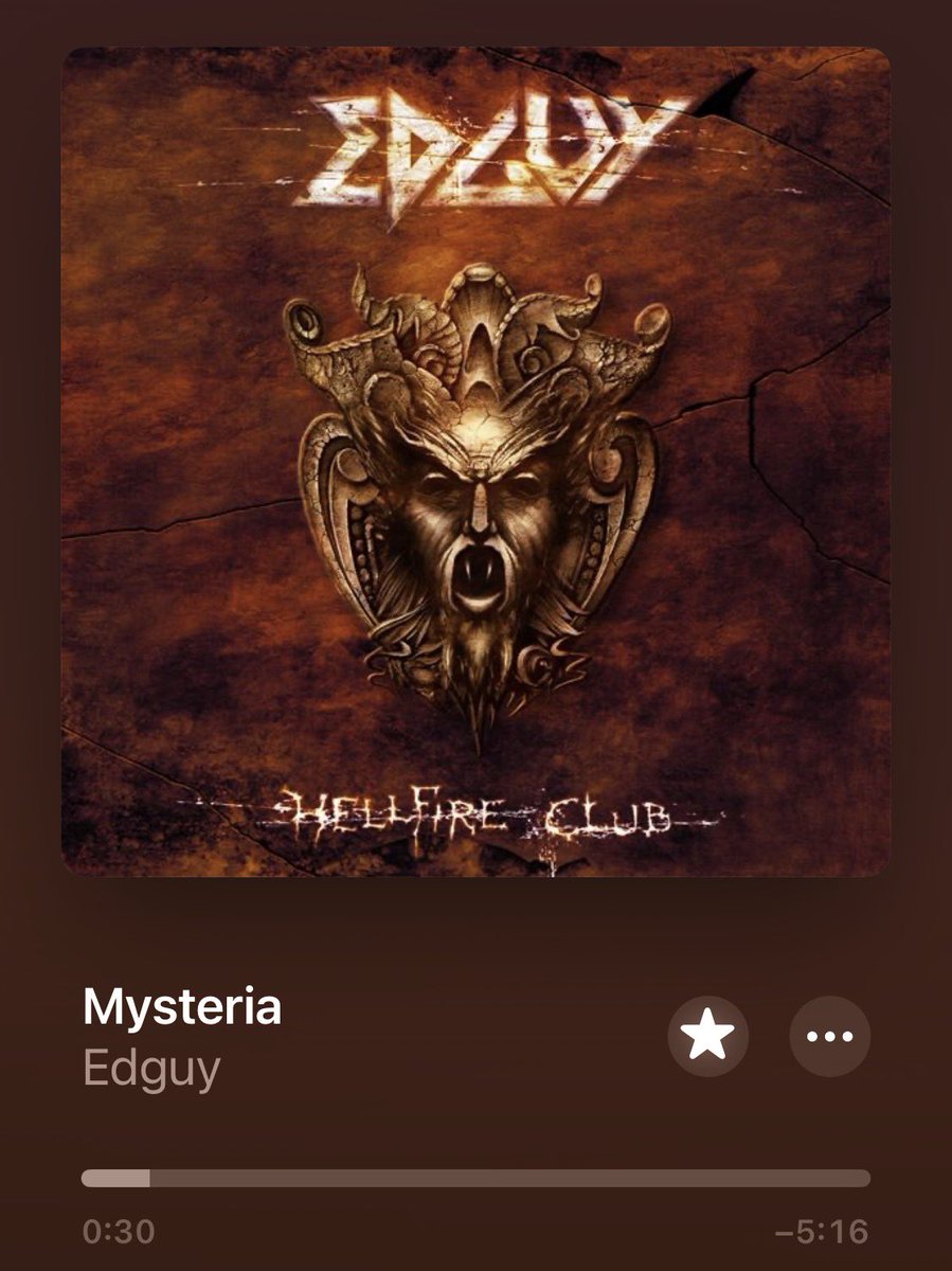 Hiroshi2k0714's tweet image. 今日も一日お疲れ様でした😄
帰りのお供はこれ！

#EDGUY
#HellFireClub 

AVANTASIAも良いけどEDGUYもコンスタントに見たいと思ってしまうのは贅沢ですか？
あのドラム・ソロも見たいし、いい楽曲沢山あるよね？