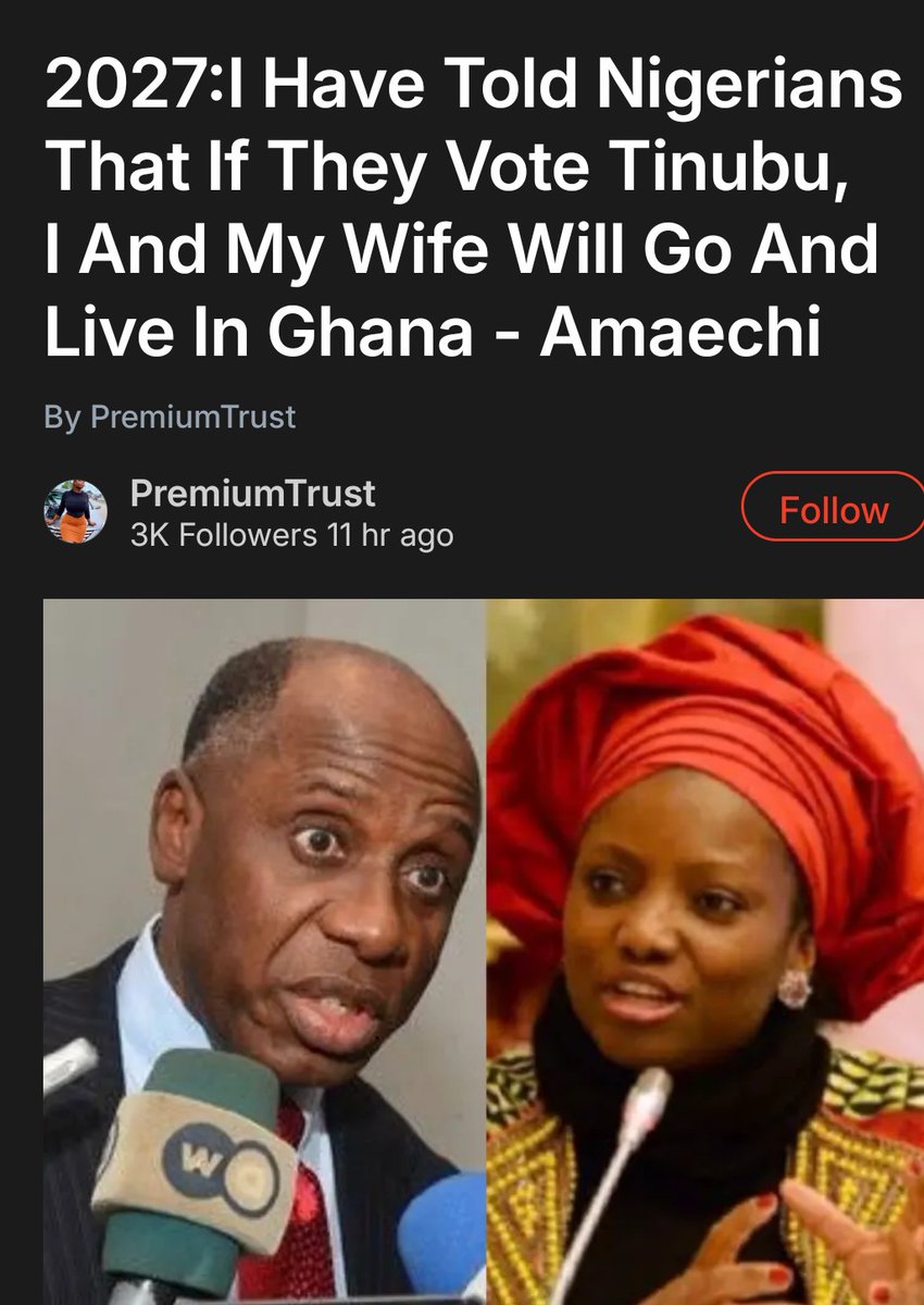 Telling Nigerians not to vote Tinubu is unnecessary, Nigerians did not vote for Tinubu in 2023 and they will not vote him in 2027. 

The Election was rigged in 2023, the rigging was done in a most glaring manner that it was clear even to the blind. 

What Nigerians need is