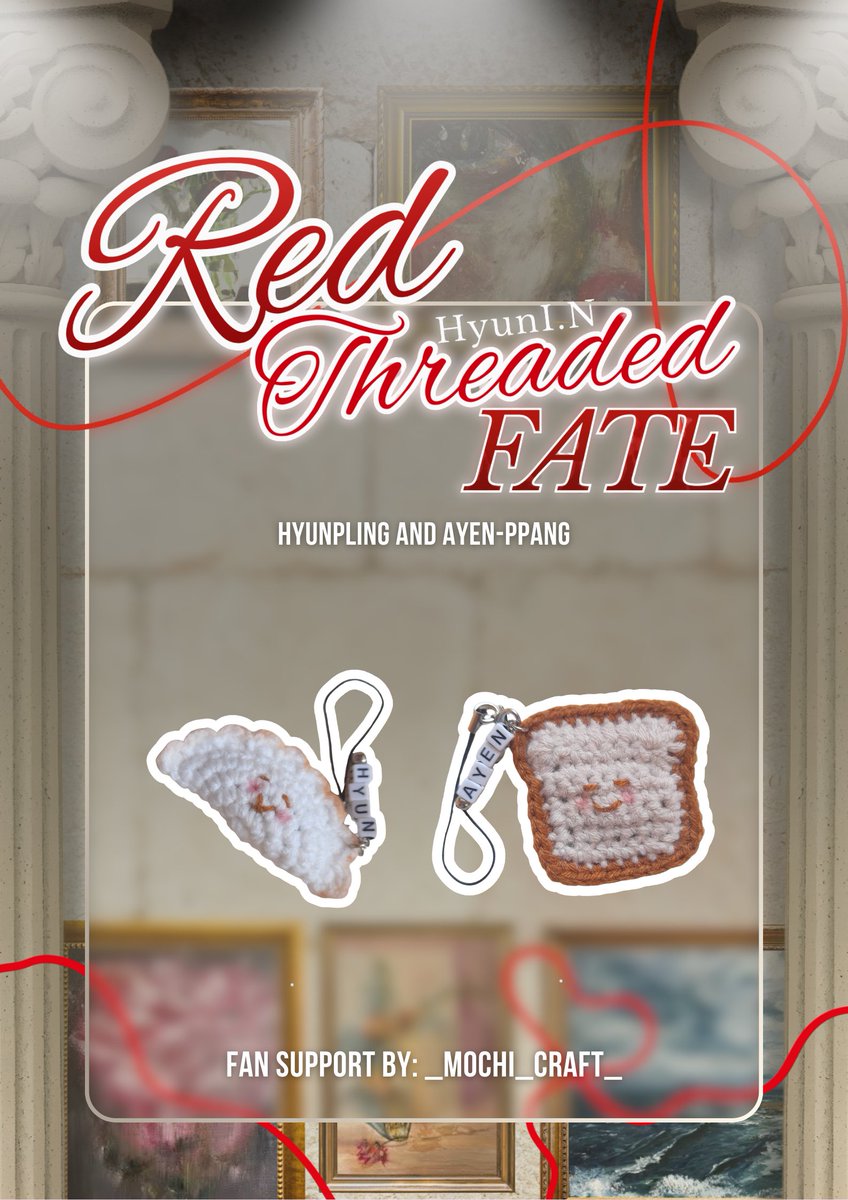LoveSTAYCavite's tweet photo. Not registered yet? What are you waiting for? Register now!

This personally handcrafted crochet Hyunpling and Ayen-ppang keychain by @_mochi_craft_ is waiting for you.

See you there, and let’s paint our fate together!

#LoveSTAYCavite #RedThreadedFateCSE https://t.co/lMKArkMNd4