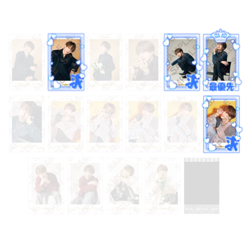 交換￤うらたぬき センラ チェキ 譲▶︎画像 求▶︎2,3,4枚目 友人分の