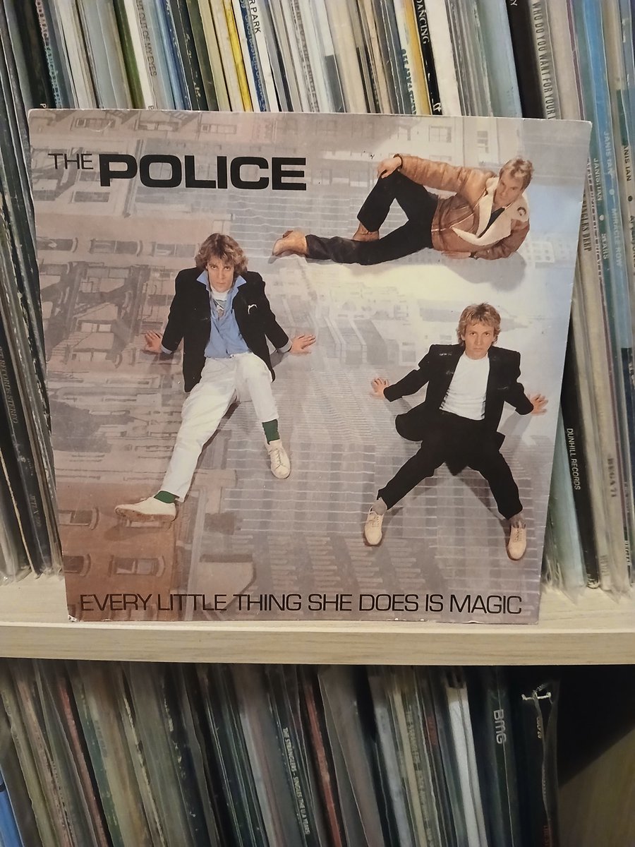 clairywairy88's tweet photo. "Do i have to tell the story, of a thousand rainy days, since we first met. It's a big enough umbrella, but it's always me that ends up, getting wet..." ❤️ #EveryLittleThingSheDoesIsMagic (1981) #ThePolice #Sting #StewartCopeland #AndySummers Happy Monday and new week all.x ❤️ https://t.co/8FKGPtAI5D