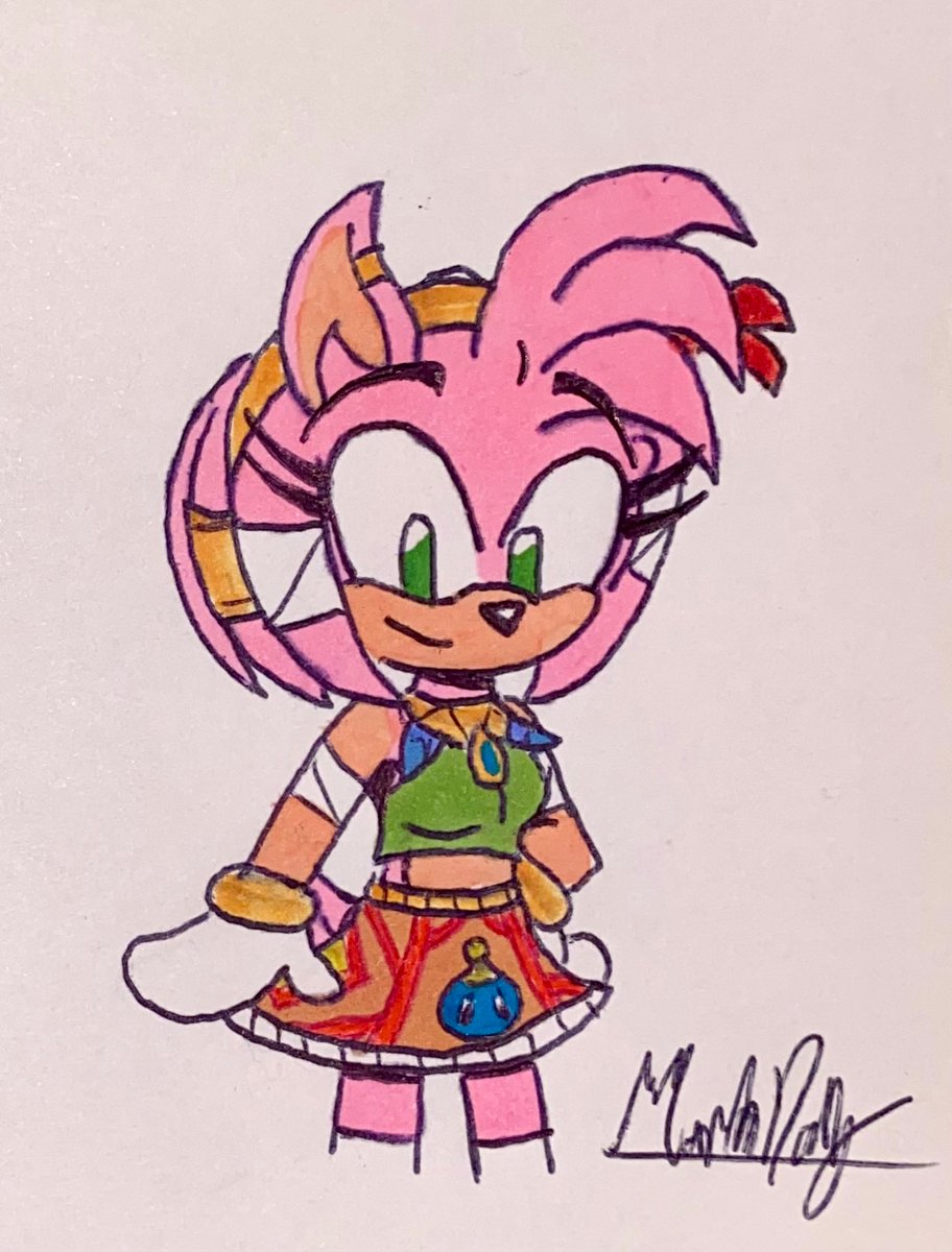 Echidna Tribe Amy
#AmyRose #SonicFanArt