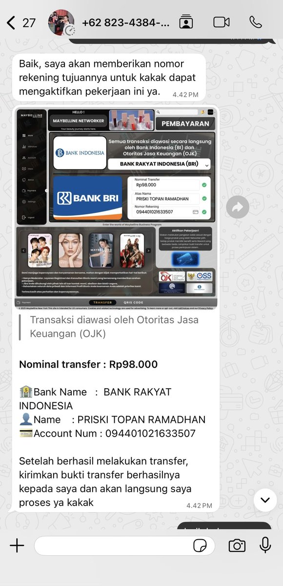 ini Maybelline bikin program bisnis ginian? <a href="/MaybellineINA/">Maybelline Indonesia</a>