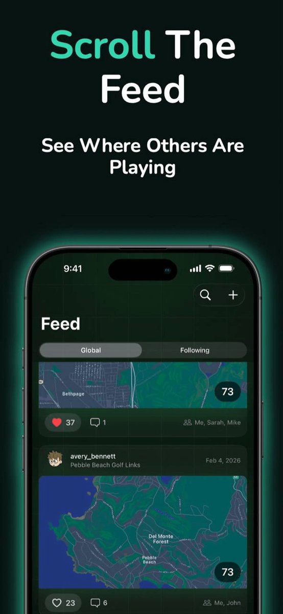 GolfLogApp's tweet photo. I hate playing solo until I opened this 🏌️

Find open rounds. Connect with golfers. 🤝

Download GolfLog free:
https://t.co/QDx1r88tmU https://t.co/yGIAhiXJCI