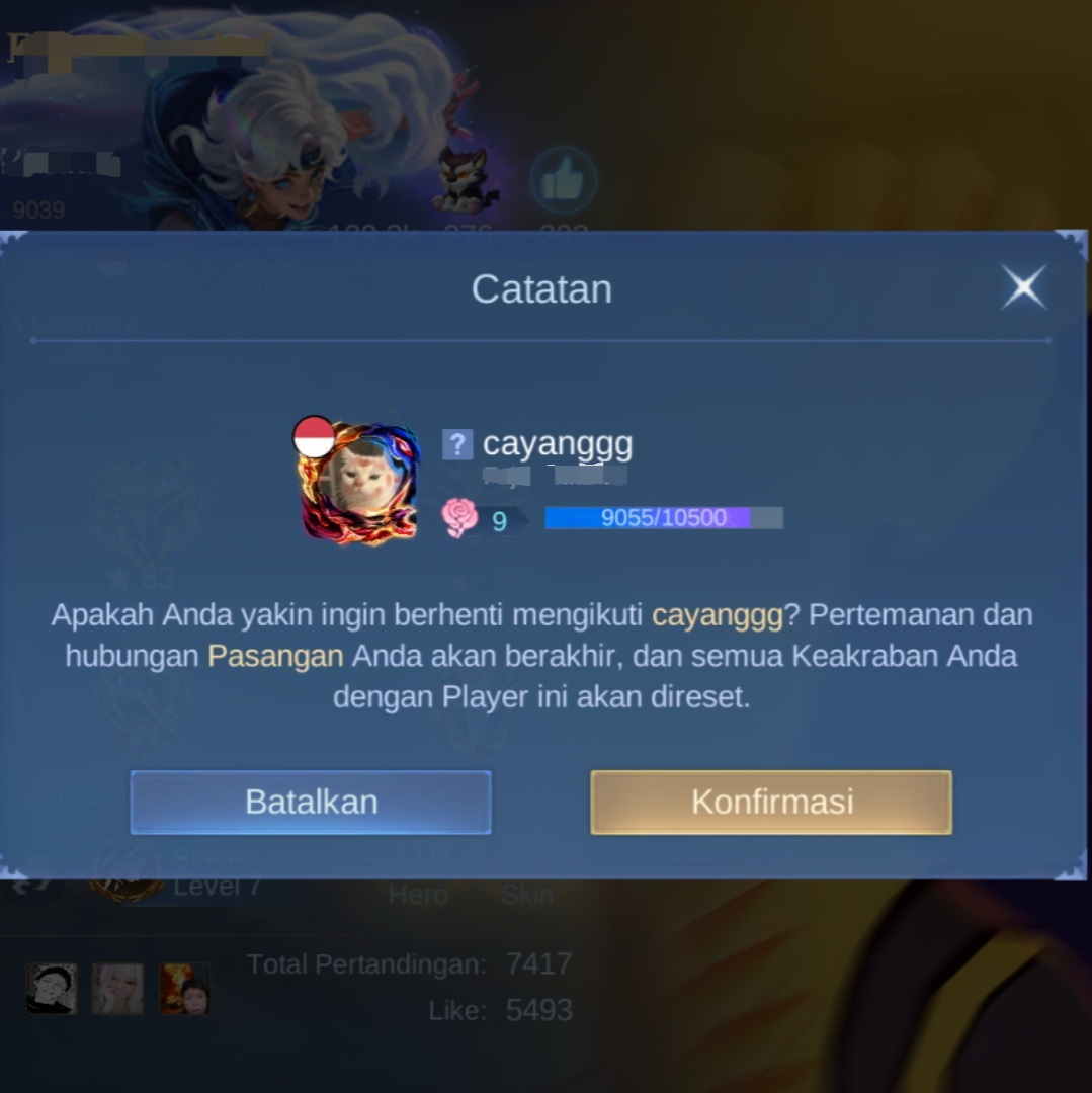 Mobile Legends Menfess tweet media