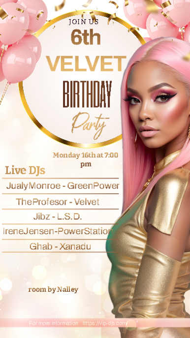Guess whose birthday it is tonight?
If you guesses ours, then you just won a free ticket 

doors open 6:30PM tonight with our friends performing for us 

<a href="/3dxchat/">3DXChat</a> #3dxevent #3dxparty #HappyBirthday