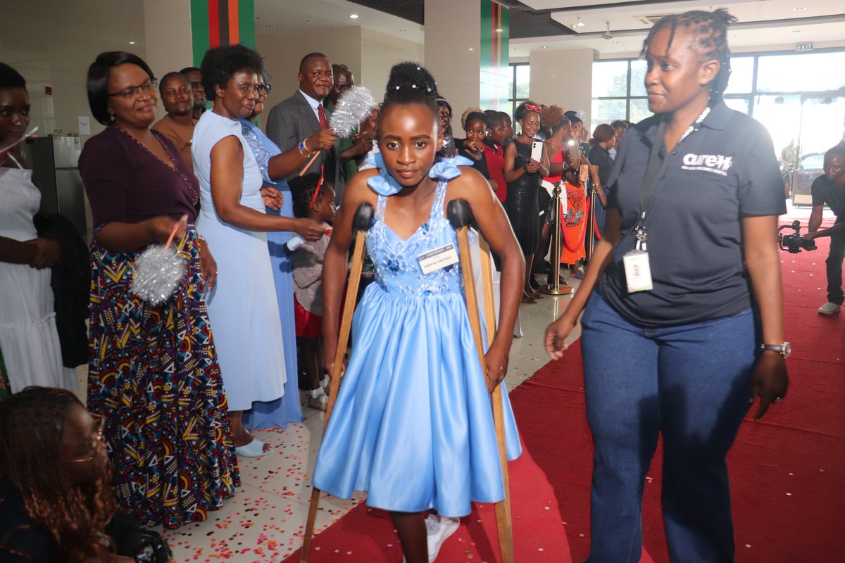 ZAPD_HQ's tweet photo. ✨ A Night to Shine in Lusaka!

Beit-CURE Children’s Hospital of Zambia, with the Tim Tebow Foundation, hosted 36 children with disabilities to a beautiful prom night at Heroes Stadium. A celebration of dignity, inclusion &amp; love. 💙👑

#NightToShine 
#DisabilityInclusion https://t.co/LjdDtK0oWI