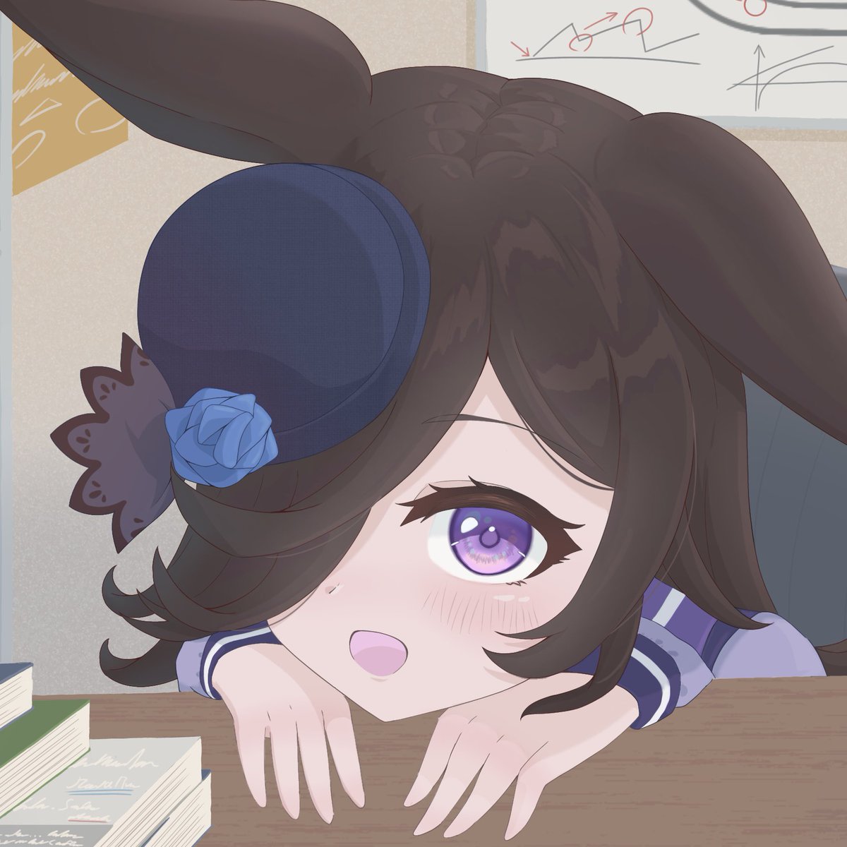 scelph271's tweet photo. 🍚「お仕事が終わるまでここで待ってるね」
#ウマ娘 https://t.co/XDwKocFqnL