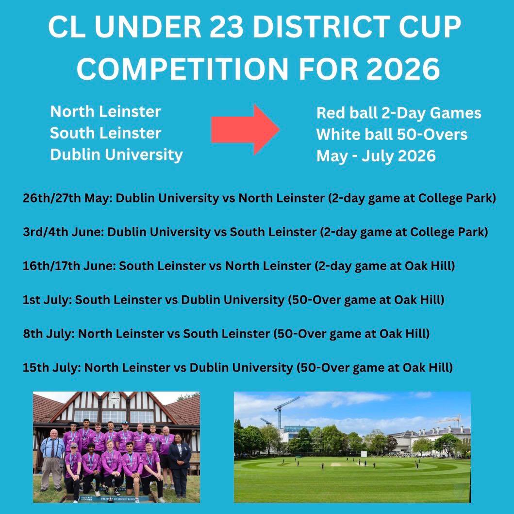 Cricket Leinster tweet media