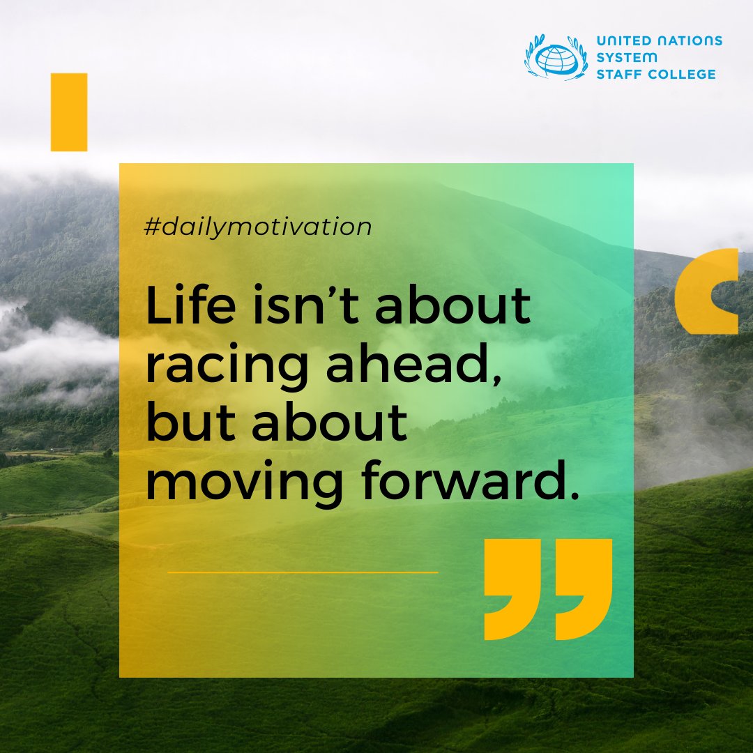 United Nations System Staff College tweet media