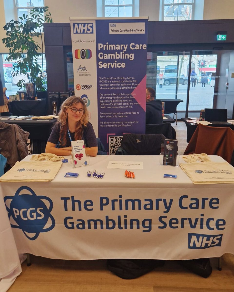 NHS Primary Care Gambling Service tweet media