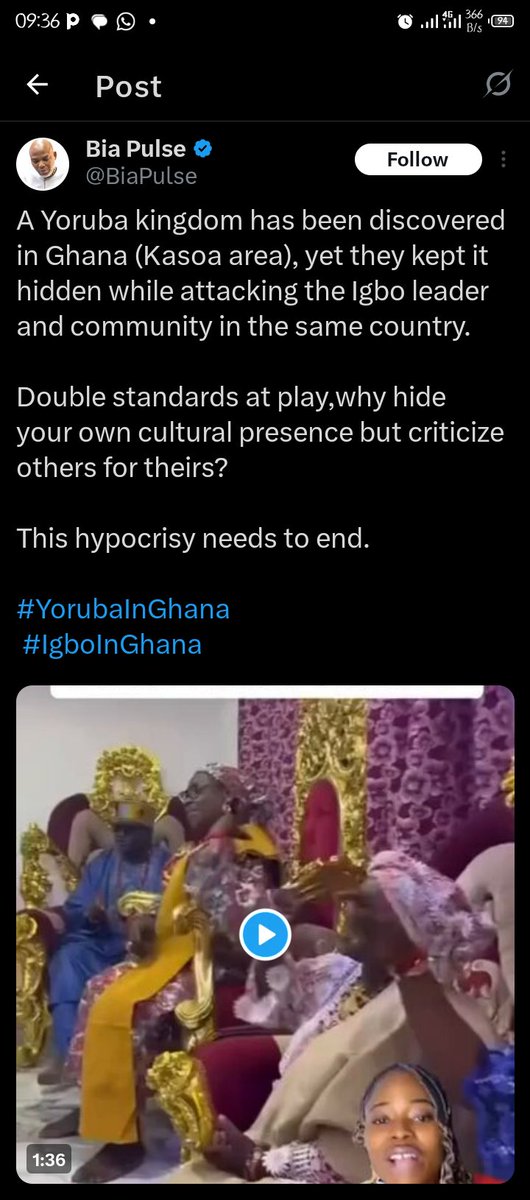 I know you are shocked that Yorubas have Obas in Ghana and they are indigenized in Ghana but I understand that your curiosity is due to ignorance not hate.
Firstly, the current Ambassador of Ghana to the UAE is Alhaji Tunde Ali, a Yoruba Ghanian. 
Secondly, some parts of Ghana