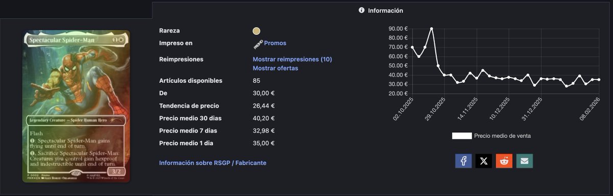 Si alguien quiere un espectacular spiderman (a buen precio) con figura incluida en Amazon está de oferta (a 32,99€) :

amzn.to/4reZNtf