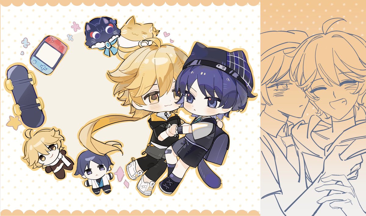 【6】转载自LOFTER:江子尘
#aescara  #空放 #空拾流羽