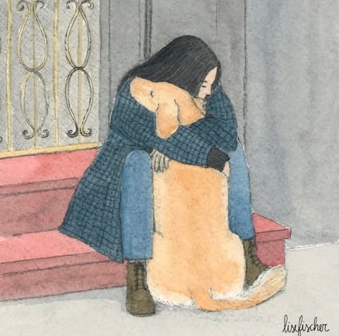 MenschOhneMusil's tweet image. Lise Fischer, A Hug, 2024.