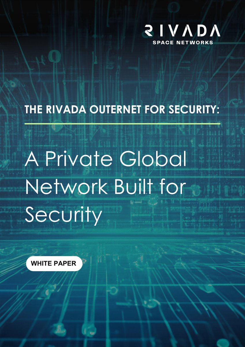 Rivada Space Networks tweet media