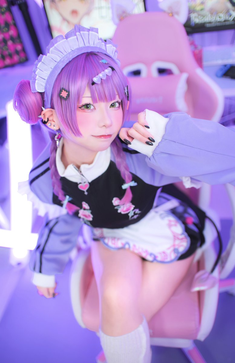 hololive💜常闇トワ👾メイドジャージ