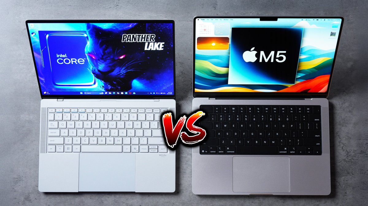VadimYuryev's tweet image. Panther Lake is INSANE vs Apple M5 - I was WRONG!
youtu.be/Q77AzvY3FTE