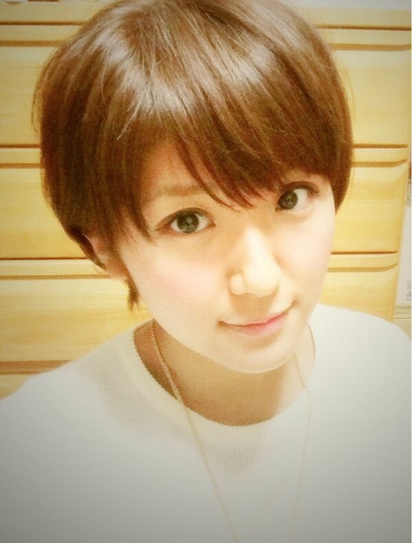 2013年のショートカットにしたばかりのBerryz工房・徳永千奈美