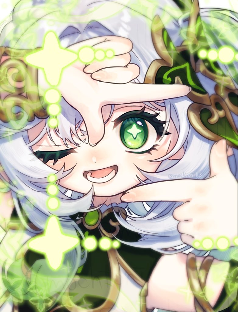 『ぜーんぶ丸見えね！』
 #Nahida    #GenshinImpact